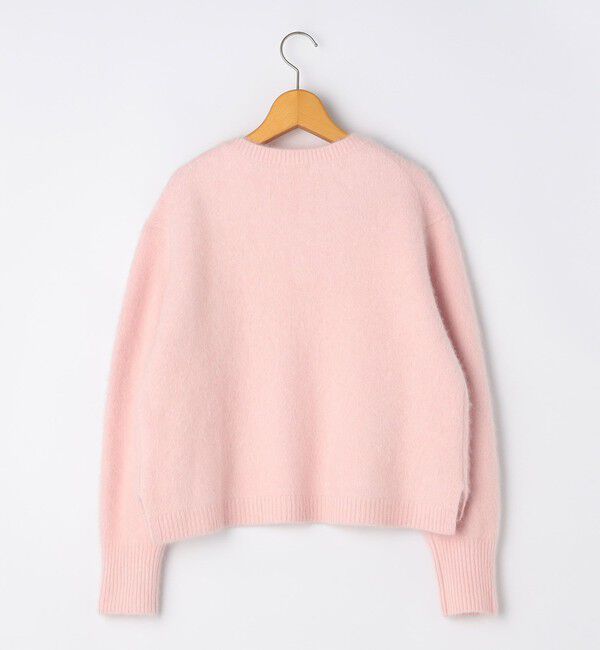 NOLLEY'S「《手洗い可能》ヘアリーストレッチVネックプルオーバーニット」|ニット・セーター|