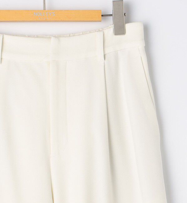 NOLLEY'S sophi「ウォッシャブル両面起毛ヘリンボーン/ストライプセミワイドパンツ」|その他|