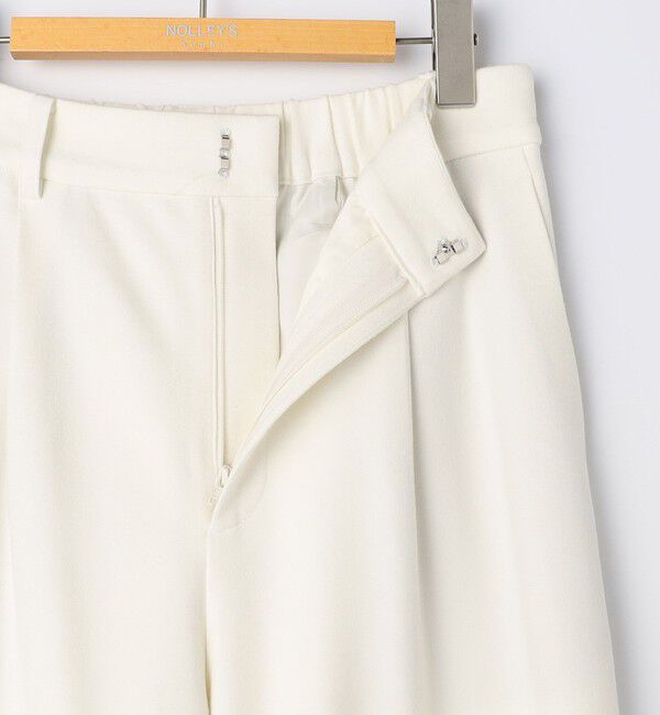 NOLLEY'S sophi「ウォッシャブル両面起毛ヘリンボーン/ストライプセミワイドパンツ」|その他|