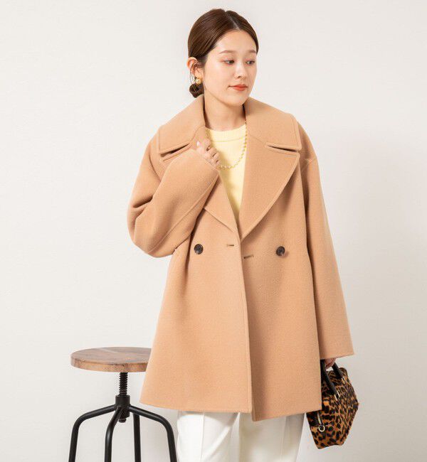 NOLLEY'S「【一部WEB限定アイテム】SP140リバーコート起毛メルトン仕上げ」|その他|