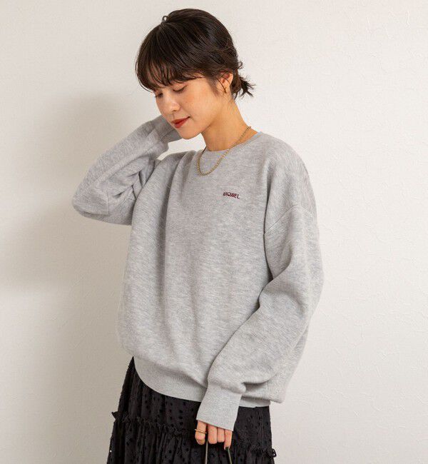 MAQWEL「【MAQWEL/マクウェル】スウェットライクニット」|ニット・セーター|