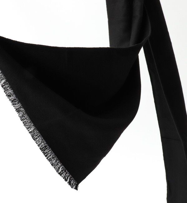 NOLLEY'S goodman「【SWOLE PANDA/スウォールパンダ】Bamboo Scarf Plain 30」|マフラー|ブラック