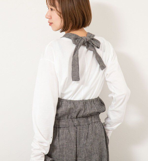 NOLLEY'S「【enrica/エンリカ】グレンチェックサロペットパンツ」|オールインワン|