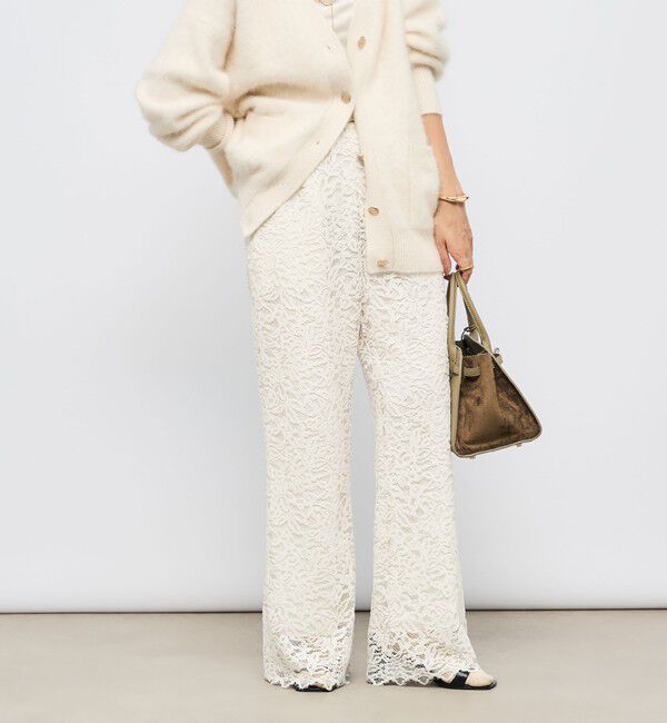 NOLLEY'S sophi「モールレースセミフレアパンツ」|その他|