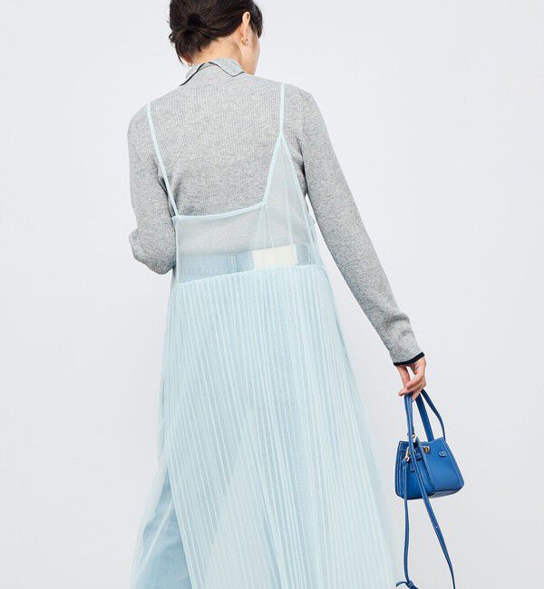 NOLLEY'S「《手洗い可能》3&times;2リブ配色タートルネック」|ニット・セーター|