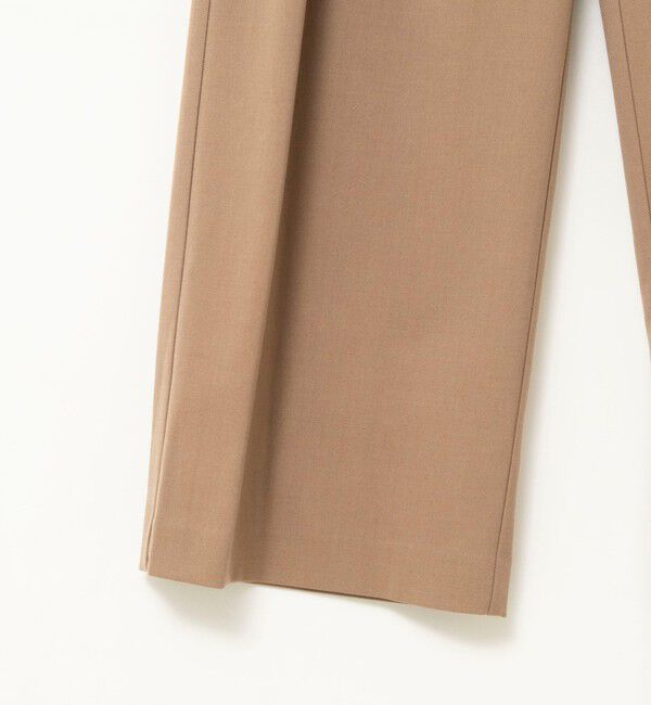 NOLLEY'S sophi「《セットアップ対応》ウォッシャブルウール混ツイルハイウエストワイドパンツ」|その他|