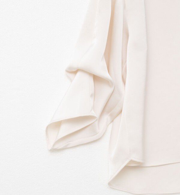 NOLLEY'S sophi「ウォッシャブル2WAYサテンブラウス」|シャツ・ブラウス|