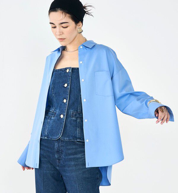 NOLLEY'S sophi「【一部WEB限定カラー】ウォッシャブルオックス2WAYシャツ」|シャツ・ブラウス|