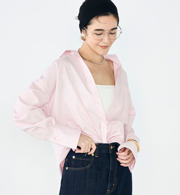 NOLLEY'S sophi「【一部WEB限定カラー】ウォッシャブルオックス2WAYシャツ」|シャツ・ブラウス|