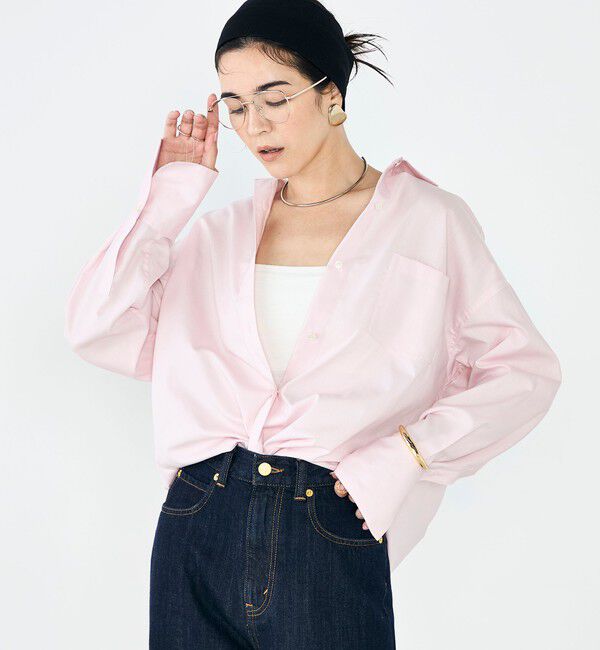 NOLLEY'S sophi「【一部WEB限定カラー】ウォッシャブルオックス2WAYシャツ」|シャツ・ブラウス|