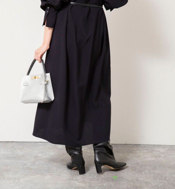 NOLLEY'S sophi「ウォッシャブルツイルロングシャツワンピース」|ワンピース|