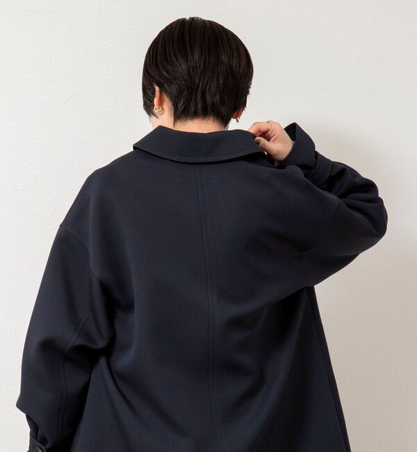 NOLLEY'S「ウォッシャブルトリプルクロス3WAYステンカラーコート」|ステンカラーコート|