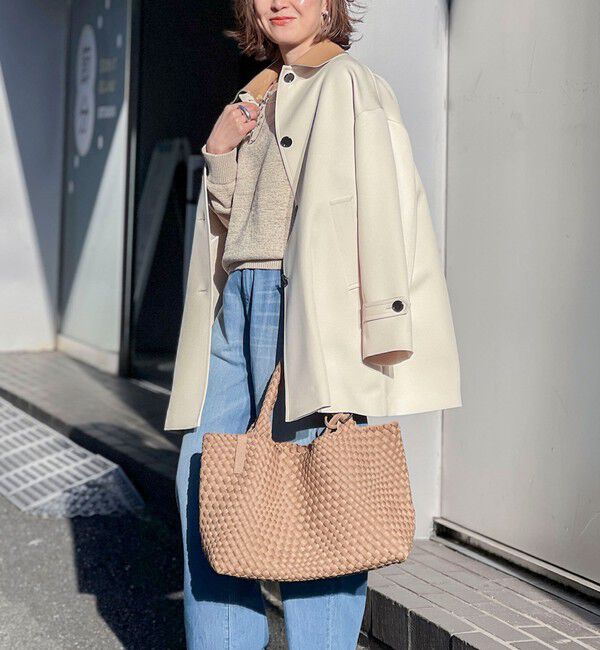 NOLLEY'S「ウォッシャブルトリプルクロス3WAYステンカラーコート」|ステンカラーコート|