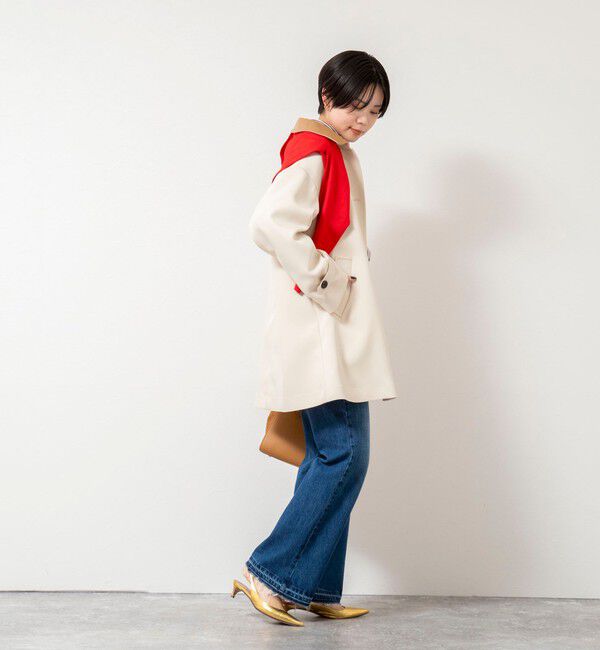 NOLLEY'S「ウォッシャブルトリプルクロス3WAYステンカラーコート」|ステンカラーコート|