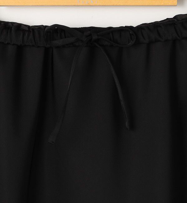 NOLLEY'S sophi「ウォッシャブル裾レースサテンナロースカート」|スカート|