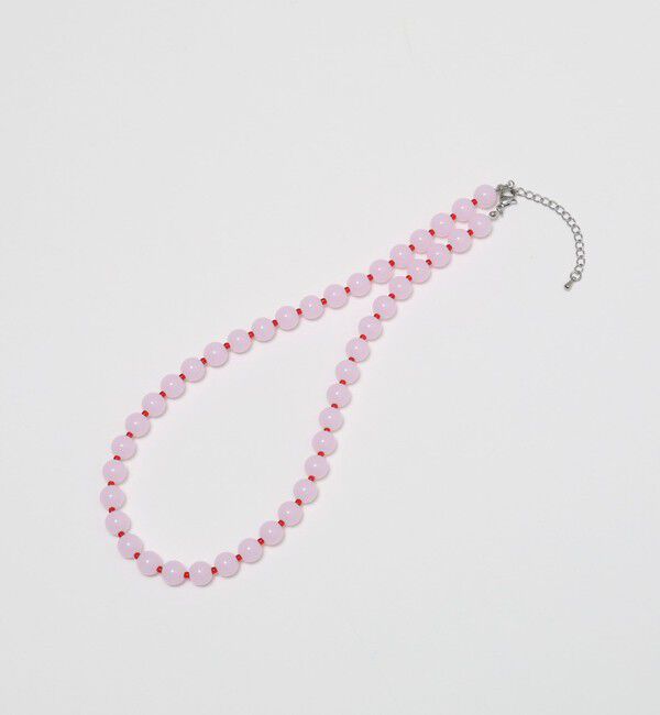 MAQWEL「【MAQWEL/マクウェル】ツートンビーズネックレス」|ネックレス|