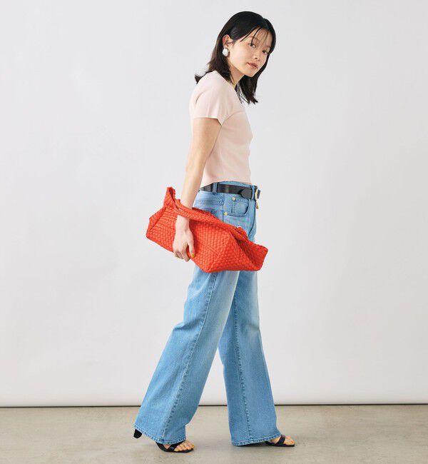 NOLLEY'S sophi「《手洗い可能/アンサンブル対応》マルチファンクション総針半袖プルオーバー」|ニット・セーター|