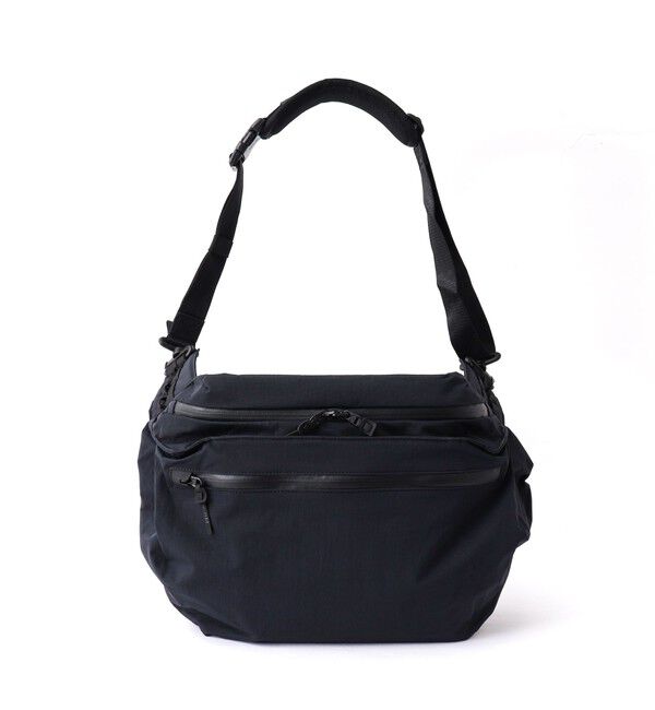 NOLLEY'S goodman「【WEXLEY/ウェクスレイ】DG600 DOUGLAS CRINKLE NYLON BLACK」|ショルダー・メッセンジャー|