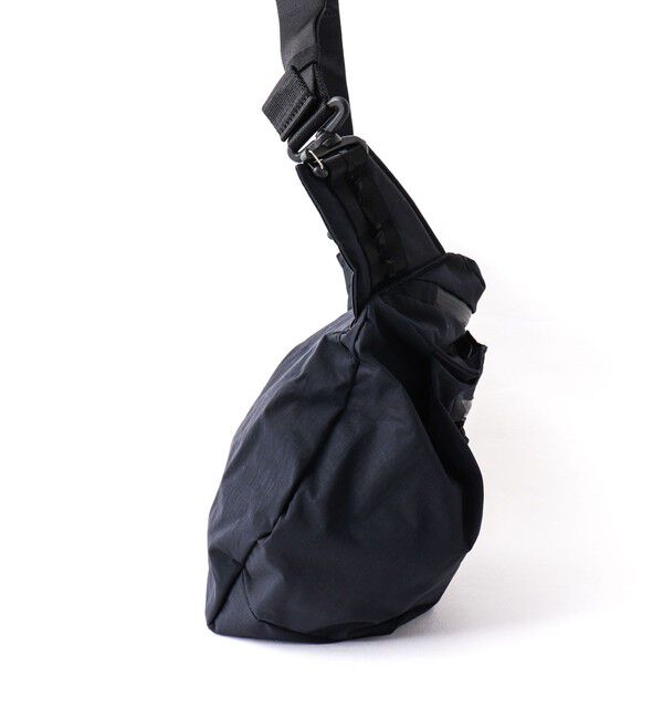 NOLLEY'S goodman「【WEXLEY/ウェクスレイ】DG600 DOUGLAS CRINKLE NYLON BLACK」|ショルダー・メッセンジャー|