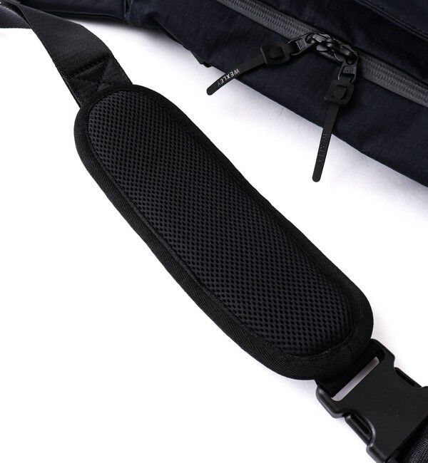 NOLLEY'S goodman「【WEXLEY/ウェクスレイ】DG600 DOUGLAS CRINKLE NYLON BLACK」|ショルダー・メッセンジャー|