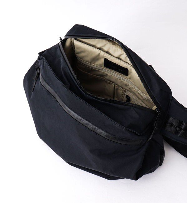 NOLLEY'S goodman「【WEXLEY/ウェクスレイ】DG600 DOUGLAS CRINKLE NYLON BLACK」|ショルダー・メッセンジャー|