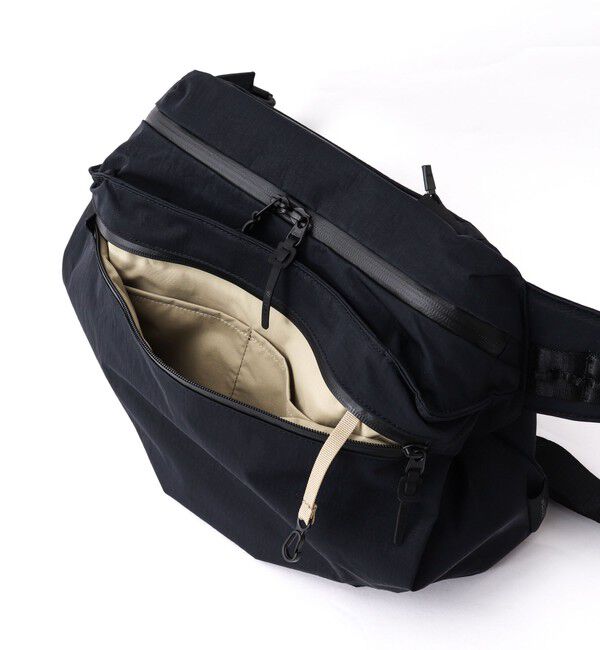 NOLLEY'S goodman「【WEXLEY/ウェクスレイ】DG600 DOUGLAS CRINKLE NYLON BLACK」|ショルダー・メッセンジャー|