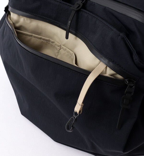 NOLLEY'S goodman「【WEXLEY/ウェクスレイ】DG600 DOUGLAS CRINKLE NYLON BLACK」|ショルダー・メッセンジャー|