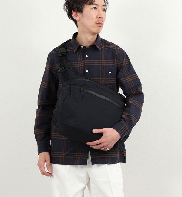 NOLLEY'S goodman「【WEXLEY/ウェクスレイ】DG600 DOUGLAS CRINKLE NYLON BLACK」|ショルダー・メッセンジャー|