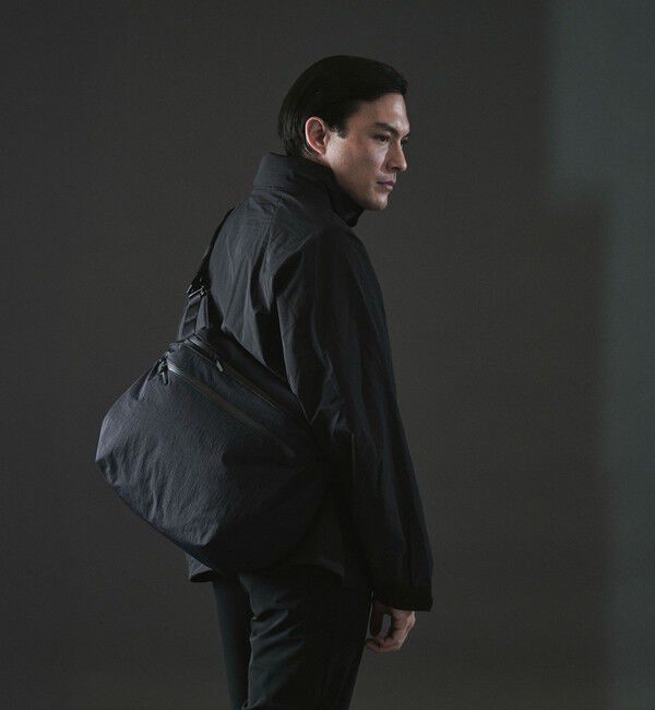 NOLLEY'S goodman「【WEXLEY/ウェクスレイ】DG600 DOUGLAS CRINKLE NYLON BLACK」|ショルダー・メッセンジャー|