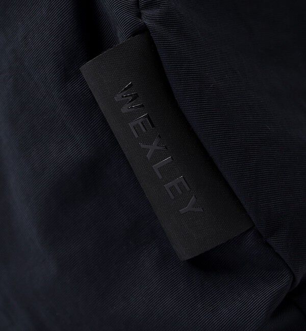 NOLLEY'S goodman「【WEXLEY/ウェクスレイ】DG600 DOUGLAS CRINKLE NYLON BLACK」|ショルダー・メッセンジャー|