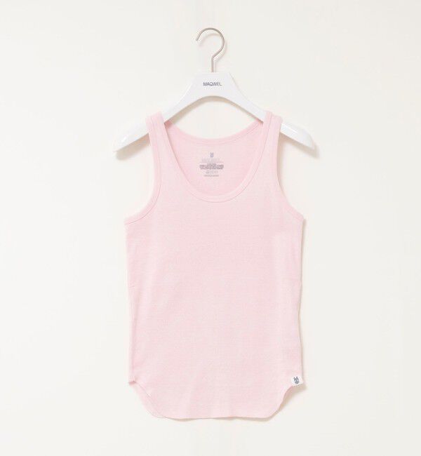 MAQWEL「【MAQWEL/マクウェル】ウォッシャブルCOTTON RIB タンクトップ」|タンクトップ|