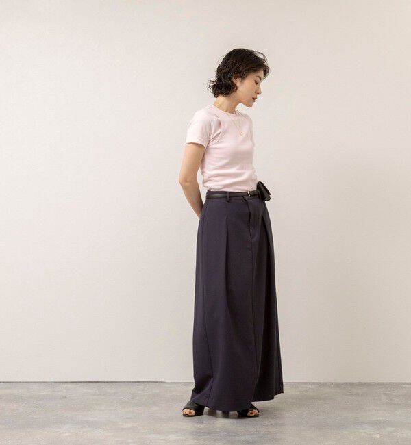 MAQWEL「【MAQWEL/マクウェル】ウォッシャブルCOTTON RIB タンクトップ」|タンクトップ|