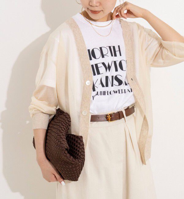 Rie Miller「シアー2WAYカーディガン星インターシャ」|カーディガン|