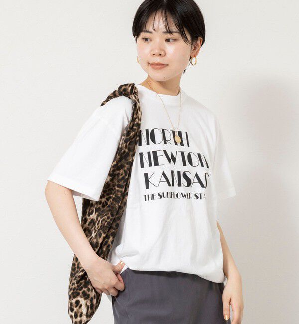 Rie Miller「【GULFCOAST SPORTSWEAR/ガルフ コースト スポーツウェア】別注プリントＴシャツ」|Tシャツ・カットソー|