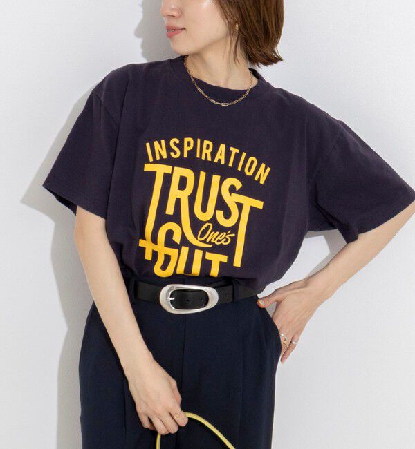 Rie Miller「【GULFCOAST SPORTSWEAR/ガルフ コースト スポーツウェア】別注プリントＴシャツ」|Tシャツ・カットソー|