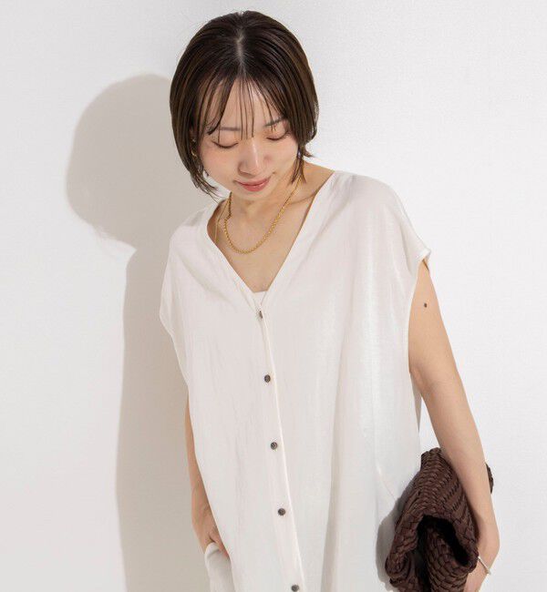 NOLLEY'S「ウォッシャブルセルロースリネン2WAYワンピース」|ワンピース|