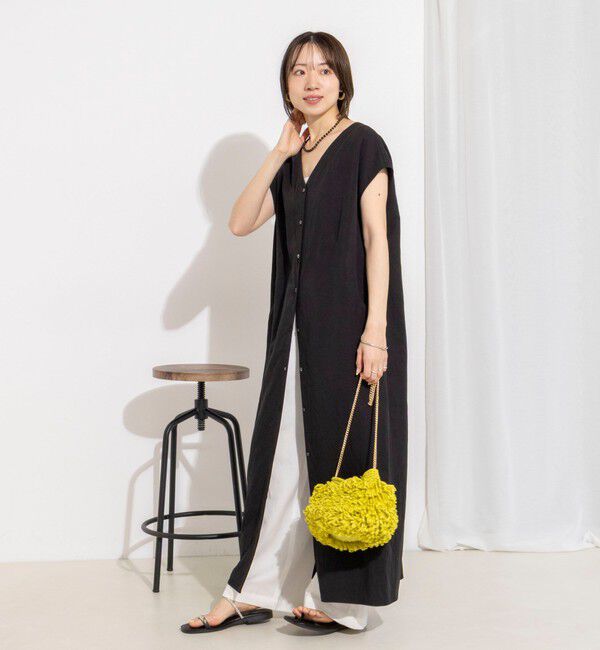 NOLLEY'S「ウォッシャブルセルロースリネン2WAYワンピース」|ワンピース|