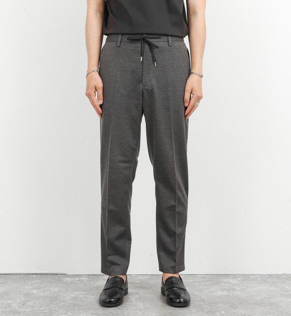 NOLLEY'S goodman「《ビジカジ/セットアップ対応》強撚バスケット イージーパンツ 26SS」|チノ|