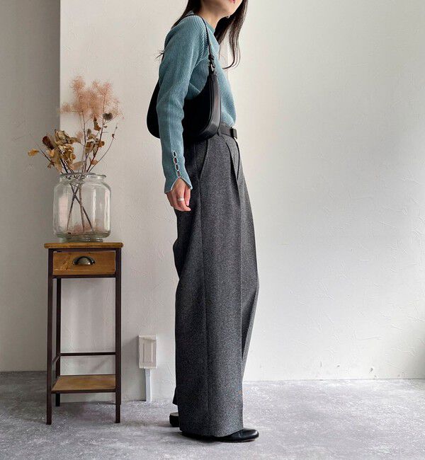 fredy emue「ツィードタックスラックス」|スラックス|