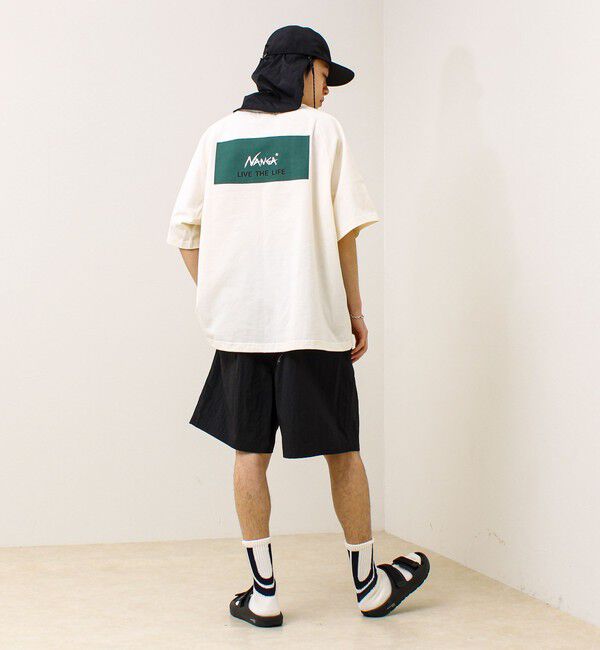 GLOSTER「【NANGA&times;GLOSTER】別注② Raglan Backprint Tee」|Tシャツ・カットソー|