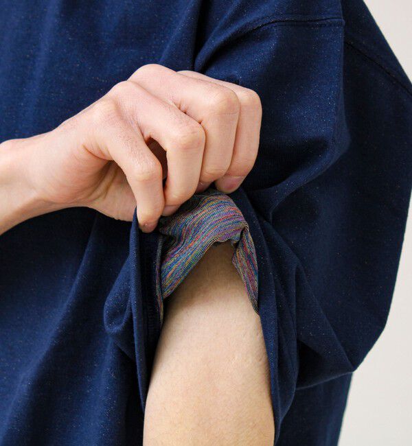 GLOSTER「【BOY刺繍】裏グラデーション ワンポイント半袖Tシャツ」|Tシャツ・カットソー|