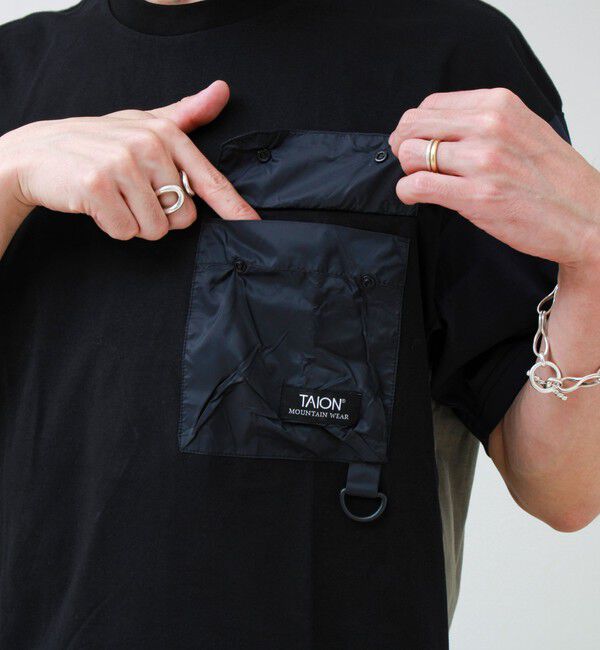 GLOSTER「【TAION / タイオン】MOUNTAION FRAP POCKET T-SH」|Tシャツ・カットソー|