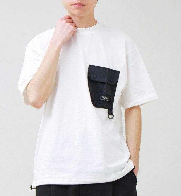 GLOSTER「【TAION / タイオン】MOUNTAION FRAP POCKET T-SH」|Tシャツ・カットソー|