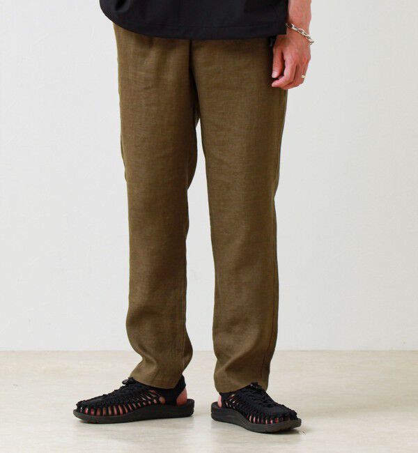 GLOSTER「【リネン100％/夏の定番】リネンイージーパンツ」|チノ|