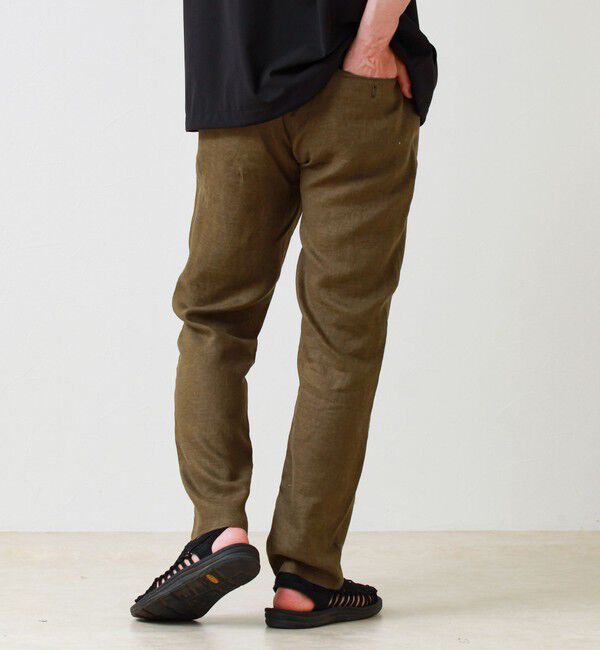 GLOSTER「【リネン100％/夏の定番】リネンイージーパンツ」|チノ|