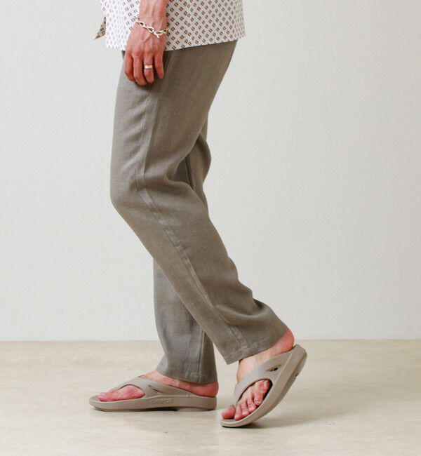 GLOSTER「【リネン100％/夏の定番】リネンイージーパンツ」|チノ|