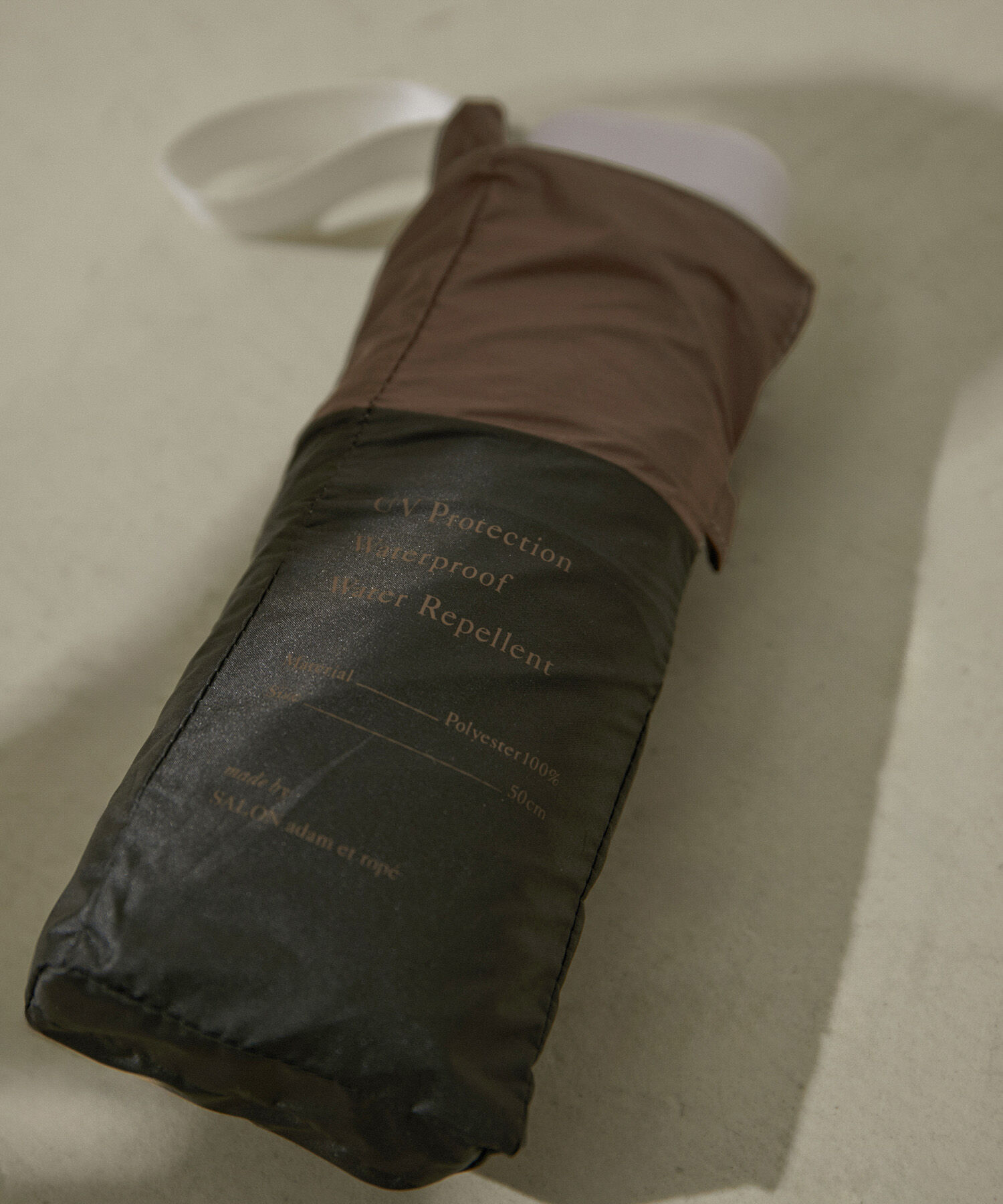 SALON adam et rope'「[UVカット率・遮光率99.99%以上]晴雨兼用2トーンアンブレラ/折り畳み傘/日傘」|傘|