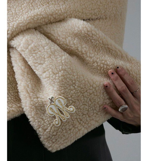 SALON adam et rope'「刺繍ワッペンブローチ＜M＞」|ブローチ・コサージュ|シロメイン