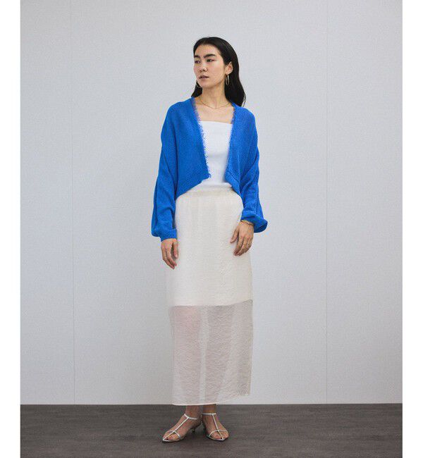 SALON adam et rope'「シアーレイヤードスカート」|スカート|