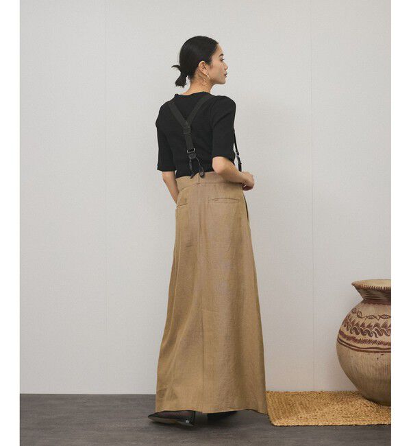 SALON adam et rope'「Primaveil ファームリーリブハーフスリーブTシャツ」|Tシャツ・カットソー|